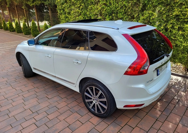 Volvo XC 60 cena 84500 przebieg: 140000, rok produkcji 2014 z Skawina małe 154